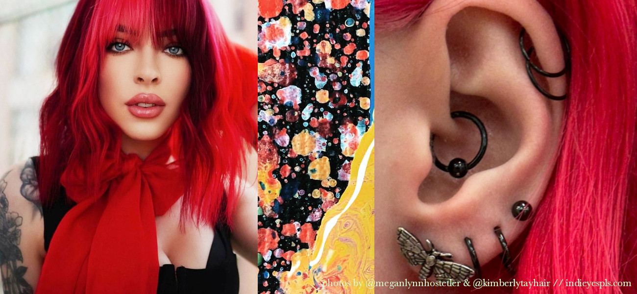 Light Up The City: Bright Red Ariel Hair Inspo