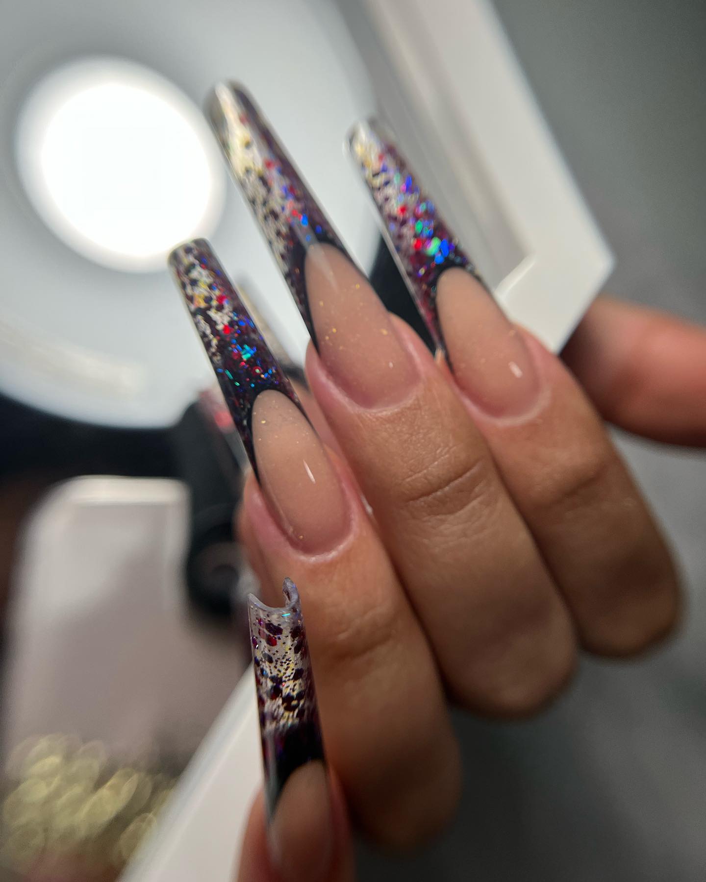 Pointy Bad Gal: 15+ Baddest Nail Designs with Ballerina Tip