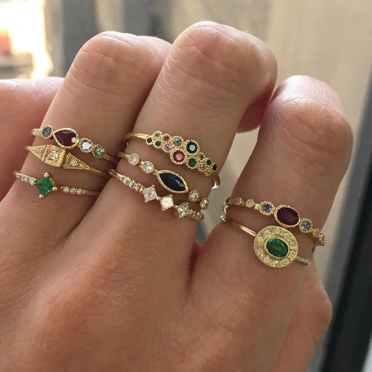 The Best Stacking Rings For the Pastel Danish Aesthetic