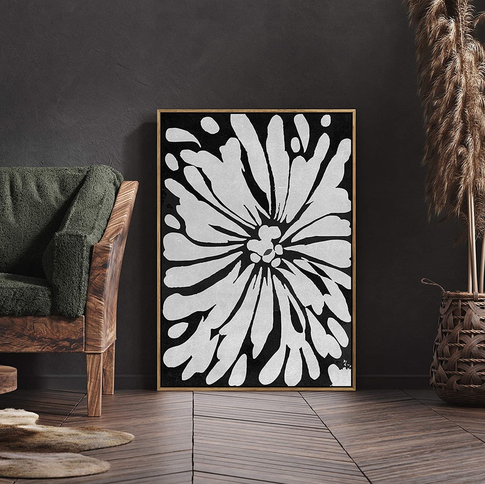 Black and White Abstract Wall Art: Sharp & Aesthetic