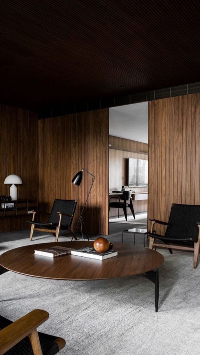 How to Update A Mid Century Interior for Darker Aesthetic Choices