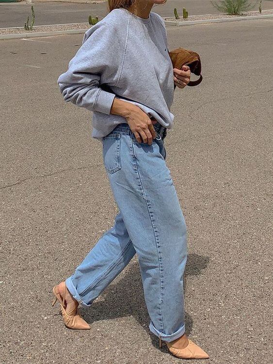 Grandpa jeans - the wearable baggy jeans aesthetic