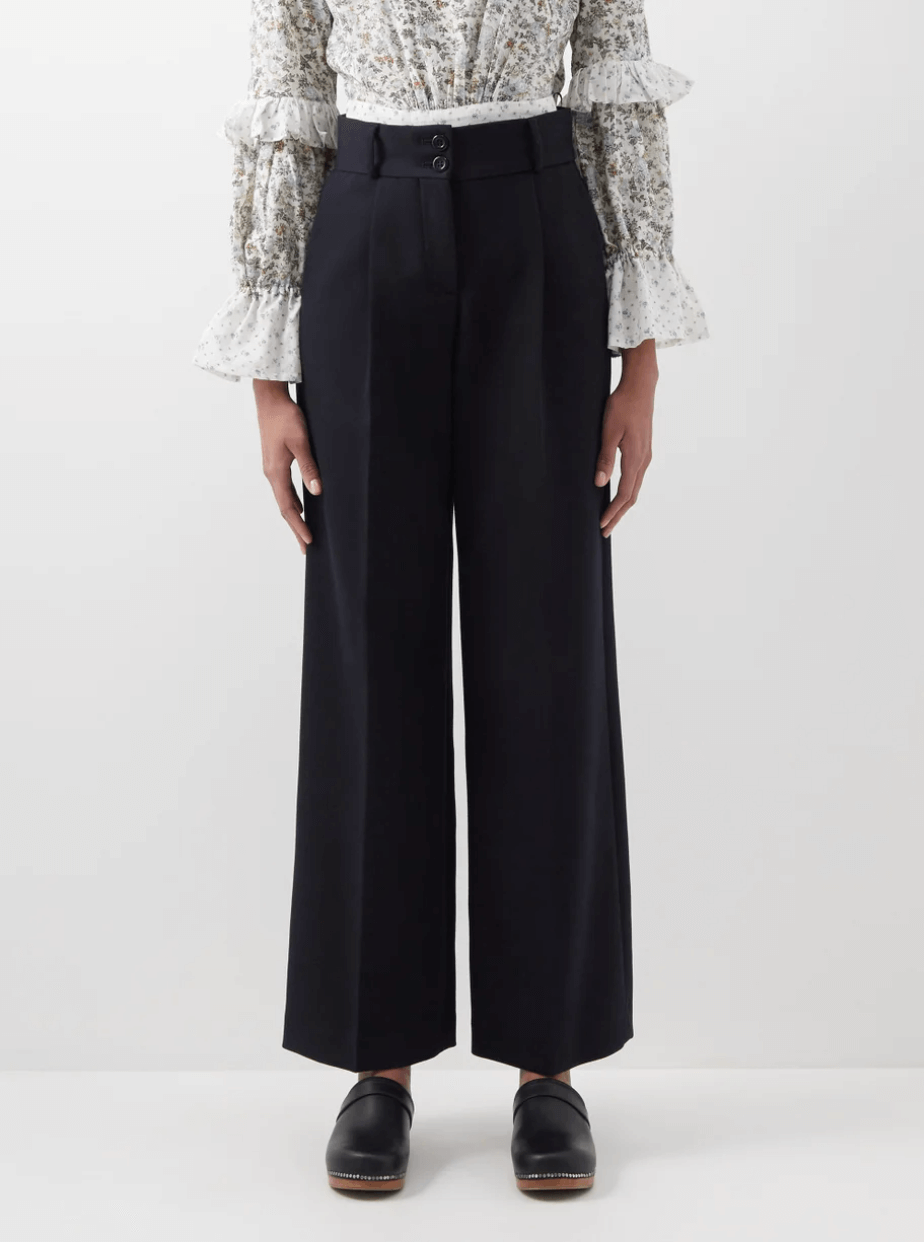 See by Chloe, Twill trousers via Matches Fashion